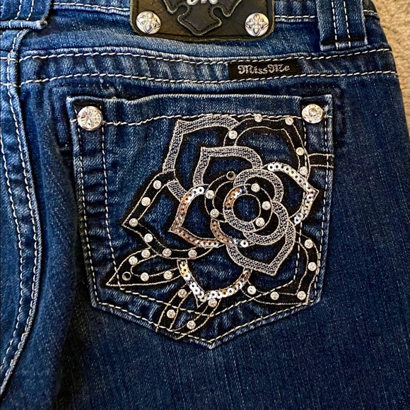 Miss Me Boot Cut Jeans - Picture 4 of 8